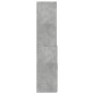 vidaXL Highboard Betongrau 80x42,5x185 cm Holzwerkstoff vidaXL Highboard Betongrau 80x42,5x185 cm Holzwerkstoff