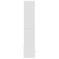 vidaXL Bücherregal Weiß 40x36x189 cm Holzwerkstoff vidaXL Bücherregal Weiß 40x36x189 cm Holzwerkstoff