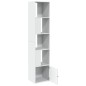 vidaXL Bücherregal Weiß 40x36x189 cm Holzwerkstoff vidaXL Bücherregal Weiß 40x36x189 cm Holzwerkstoff