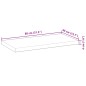 vidaXL Waschtischplatte Unbehandelt 80x40x4 cm Massivholz Akazie vidaXL Waschtischplatte Unbehandelt 80x40x4 cm Massivholz Akazie