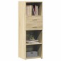 vidaXL Highboard Sonoma-Eiche 40x42,5x124 cm Holzwerkstoff vidaXL Highboard Sonoma-Eiche 40x42,5x124 cm Holzwerkstoff