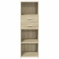 vidaXL Highboard Sonoma-Eiche 40x42,5x124 cm Holzwerkstoff vidaXL Highboard Sonoma-Eiche 40x42,5x124 cm Holzwerkstoff