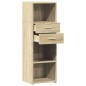 vidaXL Highboard Sonoma-Eiche 40x42,5x124 cm Holzwerkstoff vidaXL Highboard Sonoma-Eiche 40x42,5x124 cm Holzwerkstoff