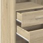 vidaXL Highboard Sonoma-Eiche 40x42,5x124 cm Holzwerkstoff vidaXL Highboard Sonoma-Eiche 40x42,5x124 cm Holzwerkstoff