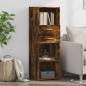 vidaXL Highboard Räuchereiche 40x42,5x124 cm Holzwerkstoff vidaXL Highboard Räuchereiche 40x42,5x124 cm Holzwerkstoff