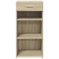 vidaXL Sideboard Sonoma-Eiche 45x42,5x93 cm Holzwerkstoff vidaXL Sideboard Sonoma-Eiche 45x42,5x93 cm Holzwerkstoff