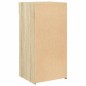 vidaXL Sideboard Sonoma-Eiche 45x42,5x93 cm Holzwerkstoff vidaXL Sideboard Sonoma-Eiche 45x42,5x93 cm Holzwerkstoff