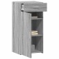 vidaXL Sideboard Grau Sonoma 45x42,5x93 cm Holzwerkstoff vidaXL Sideboard Grau Sonoma 45x42,5x93 cm Holzwerkstoff