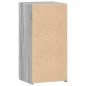 vidaXL Sideboard Grau Sonoma 45x42,5x93 cm Holzwerkstoff vidaXL Sideboard Grau Sonoma 45x42,5x93 cm Holzwerkstoff