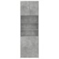 vidaXL Highboard Betongrau 80x42,5x249 cm Holzwerkstoff vidaXL Highboard Betongrau 80x42,5x249 cm Holzwerkstoff