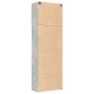 vidaXL Highboard Betongrau 80x42,5x249 cm Holzwerkstoff vidaXL Highboard Betongrau 80x42,5x249 cm Holzwerkstoff
