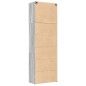 vidaXL Highboard Grau Sonoma 80x42,5x249 cm Holzwerkstoff vidaXL Highboard Grau Sonoma 80x42,5x249 cm Holzwerkstoff