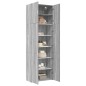 vidaXL Highboard Grau Sonoma 80x42,5x249 cm Holzwerkstoff vidaXL Highboard Grau Sonoma 80x42,5x249 cm Holzwerkstoff