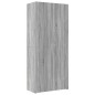 vidaXL Highboard Grau Sonoma 80x42,5x249 cm Holzwerkstoff vidaXL Highboard Grau Sonoma 80x42,5x249 cm Holzwerkstoff