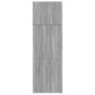 vidaXL Highboard Grau Sonoma 80x42,5x249 cm Holzwerkstoff vidaXL Highboard Grau Sonoma 80x42,5x249 cm Holzwerkstoff