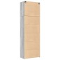 vidaXL Highboard Grau Sonoma 80x42,5x249 cm Holzwerkstoff vidaXL Highboard Grau Sonoma 80x42,5x249 cm Holzwerkstoff