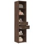 vidaXL Highboard Braun Eichen-Optik 40x42,5x185 cm Holzwerkstoff vidaXL Highboard Braun Eichen-Optik 40x42,5x185 cm Holzwerkstoff