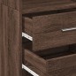 vidaXL Highboard Braun Eichen-Optik 40x42,5x185 cm Holzwerkstoff vidaXL Highboard Braun Eichen-Optik 40x42,5x185 cm Holzwerkstoff