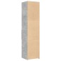 vidaXL Highboard Betongrau 45x42,5x185 cm Holzwerkstoff vidaXL Highboard Betongrau 45x42,5x185 cm Holzwerkstoff