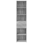 vidaXL Highboard Grau Sonoma 45x42,5x185 cm Holzwerkstoff vidaXL Highboard Grau Sonoma 45x42,5x185 cm Holzwerkstoff