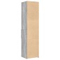 vidaXL Highboard Grau Sonoma 45x42,5x185 cm Holzwerkstoff vidaXL Highboard Grau Sonoma 45x42,5x185 cm Holzwerkstoff