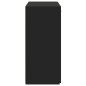 vidaXL Sideboard Schwarz 80x42,5x93 cm Holzwerkstoff vidaXL Sideboard Schwarz 80x42,5x93 cm Holzwerkstoff