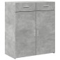 vidaXL Sideboard Betongrau 80x42,5x93 cm Holzwerkstoff vidaXL Sideboard Betongrau 80x42,5x93 cm Holzwerkstoff
