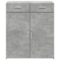 vidaXL Sideboard Betongrau 80x42,5x93 cm Holzwerkstoff vidaXL Sideboard Betongrau 80x42,5x93 cm Holzwerkstoff
