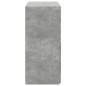 vidaXL Sideboard Betongrau 80x42,5x93 cm Holzwerkstoff vidaXL Sideboard Betongrau 80x42,5x93 cm Holzwerkstoff