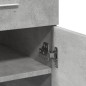 vidaXL Sideboard Betongrau 80x42,5x93 cm Holzwerkstoff vidaXL Sideboard Betongrau 80x42,5x93 cm Holzwerkstoff