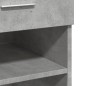 vidaXL Sideboard Betongrau 80x42,5x93 cm Holzwerkstoff vidaXL Sideboard Betongrau 80x42,5x93 cm Holzwerkstoff