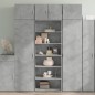 vidaXL Highboard Betongrau 70x41x185 cm Holzwerkstoff vidaXL Highboard Betongrau 70x41x185 cm Holzwerkstoff