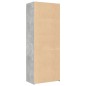 vidaXL Highboard Betongrau 70x41x185 cm Holzwerkstoff vidaXL Highboard Betongrau 70x41x185 cm Holzwerkstoff