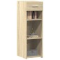 vidaXL Sideboard Sonoma-Eiche 30x42,5x93 cm Holzwerkstoff vidaXL Sideboard Sonoma-Eiche 30x42,5x93 cm Holzwerkstoff