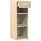 vidaXL Sideboard Sonoma-Eiche 30x42,5x93 cm Holzwerkstoff vidaXL Sideboard Sonoma-Eiche 30x42,5x93 cm Holzwerkstoff