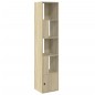 vidaXL Bücherregal Sonoma-Eiche 40x36x189 cm Holzwerkstoff vidaXL Bücherregal Sonoma-Eiche 40x36x189 cm Holzwerkstoff
