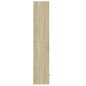 vidaXL Bücherregal Sonoma-Eiche 40x36x189 cm Holzwerkstoff vidaXL Bücherregal Sonoma-Eiche 40x36x189 cm Holzwerkstoff