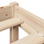 vidaXL Massivholzbett ohne Matratze 180x200 Kiefernholz vidaXL Massivholzbett ohne Matratze 180x200 Kiefernholz