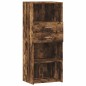 vidaXL Highboard Räuchereiche 50x42,5x124 cm Holzwerkstoff vidaXL Highboard Räuchereiche 50x42,5x124 cm Holzwerkstoff