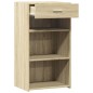 vidaXL Sideboard Sonoma-Eiche 50x42,5x93 cm Holzwerkstoff vidaXL Sideboard Sonoma-Eiche 50x42,5x93 cm Holzwerkstoff