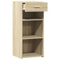 vidaXL Sideboard Sonoma-Eiche 40x42,5x93 cm Holzwerkstoff vidaXL Sideboard Sonoma-Eiche 40x42,5x93 cm Holzwerkstoff