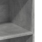 vidaXL Highboard Betongrau 70x41x124 cm Holzwerkstoff vidaXL Highboard Betongrau 70x41x124 cm Holzwerkstoff