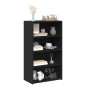 vidaXL Highboard Schwarz 70x41x124 cm Holzwerkstoff vidaXL Highboard Schwarz 70x41x124 cm Holzwerkstoff