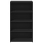 vidaXL Highboard Schwarz 70x41x124 cm Holzwerkstoff vidaXL Highboard Schwarz 70x41x124 cm Holzwerkstoff