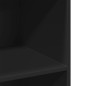 vidaXL Highboard Schwarz 70x41x124 cm Holzwerkstoff vidaXL Highboard Schwarz 70x41x124 cm Holzwerkstoff