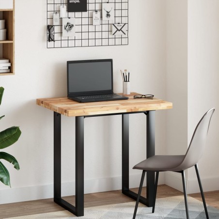 vidaXL Schreibtischplatte Unbehandelt 100x60x4 cm Massivholz Akazie