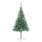 vidaXL Künstlicher Weihnachtsbaum Beleuchtung Kugeln 180cm 564 Zweige vidaXL Künstlicher Weihnachtsbaum Beleuchtung Kugeln 180cm 564 Zweige