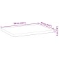 vidaXL Schreibtischplatte Unbehandelt 100x60x4 cm Massivholz Akazie vidaXL Schreibtischplatte Unbehandelt 100x60x4 cm Massivholz Akazie