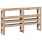 vidaXL Massivholzbett ohne Matratze 150x200 cm Kiefernholz vidaXL Massivholzbett ohne Matratze 150x200 cm Kiefernholz