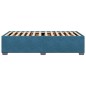 vidaXL Bettgestell Blau 90x190 cm Samt vidaXL Bettgestell Blau 90x190 cm Samt